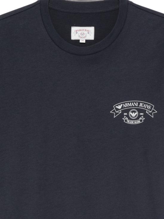 26FW 엠포리오 아르마니 반팔 티셔츠 EM005926AF29996UB102 NAVY - EMPORIO ARMANI