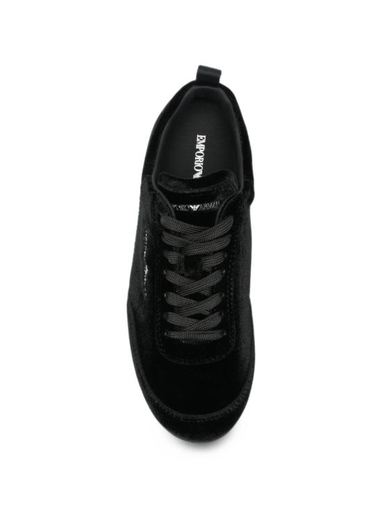 26FW 엠포리오 아르마니 스니커즈 EW005078AF14380UC001 BLACK - EMPORIO ARMANI
