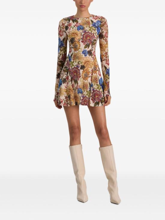 26FW 앨리스 앤 올리비아 미디 원피스 CC608P53522A257 MULTICOLOR - ALICE & OLIVIA