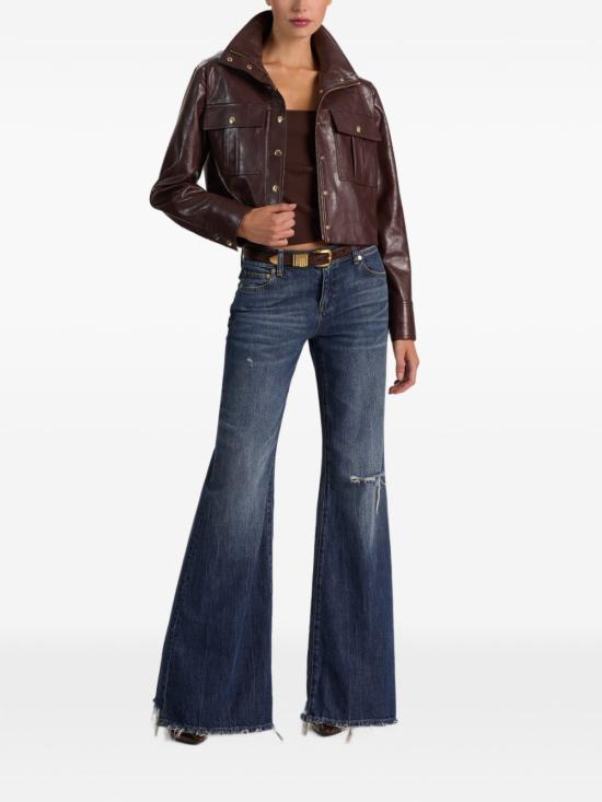 26FW 앨리스 앤 올리비아 자켓 CL000J40201C201 BROWN - ALICE & OLIVIA