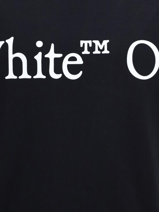 26FW 오프화이트 반팔 티셔츠 OMAA16MF26JER00G 001 BLACK - OFF WHITE