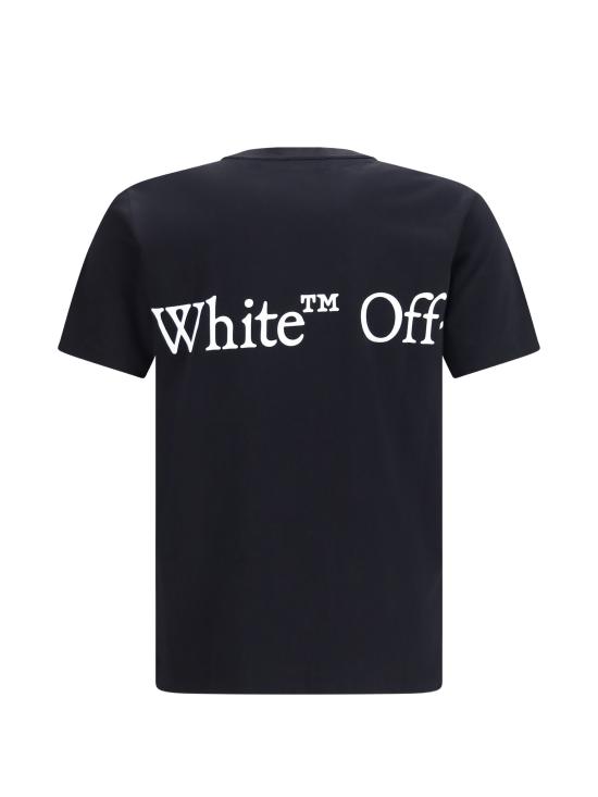 26FW 오프화이트 반팔 티셔츠 OMAA16MF26JER00G 001 BLACK - OFF WHITE
