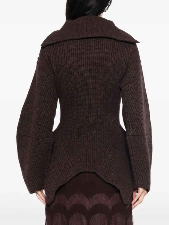 26FW 짐머만 스웨터 9557TF261CHO BROWN - ZIMMERMANN