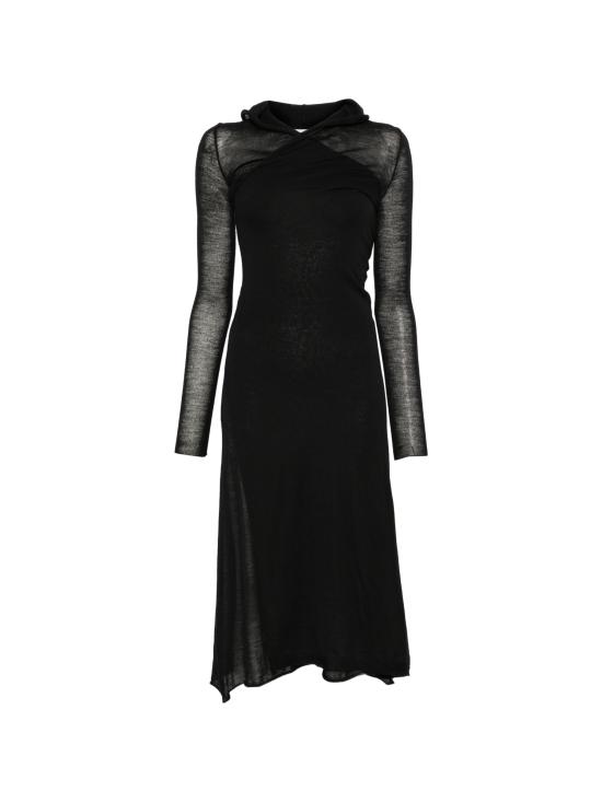 26FW 펜디 미디 원피스 FZDE73B1IG F0QA1 BLACK