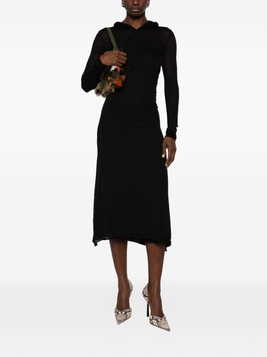 26FW 펜디 미디 원피스 FZDE73B1IG F0QA1 BLACK - FENDI