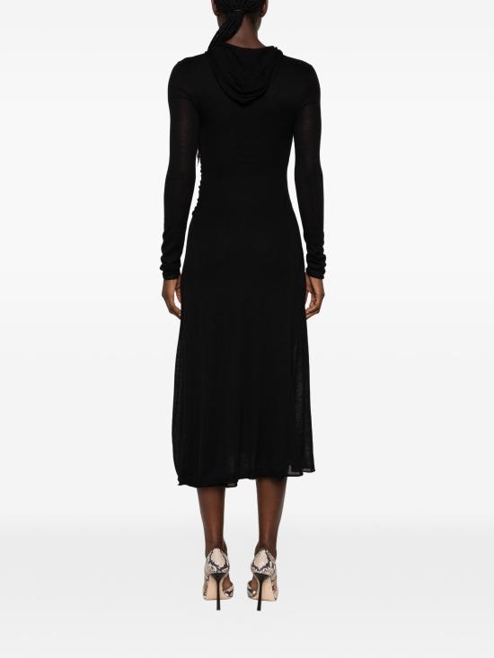 26FW 펜디 미디 원피스 FZDE73B1IG F0QA1 BLACK - FENDI