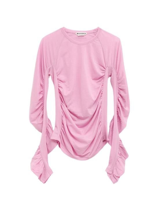 26FW JW앤더슨 반팔 티셔츠 JO0296PG0843 305 PINK