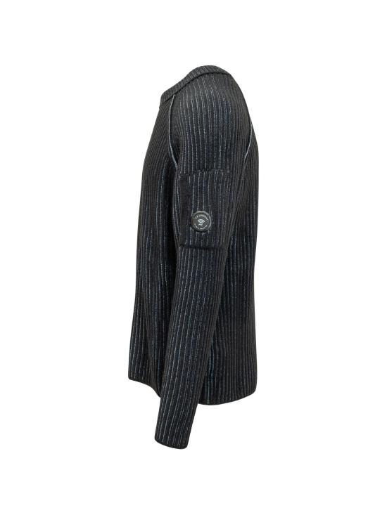26FW 씨피 컴퍼니 스웨터 21CMKN299A006170A 871 BLUE - C.P. COMPANY