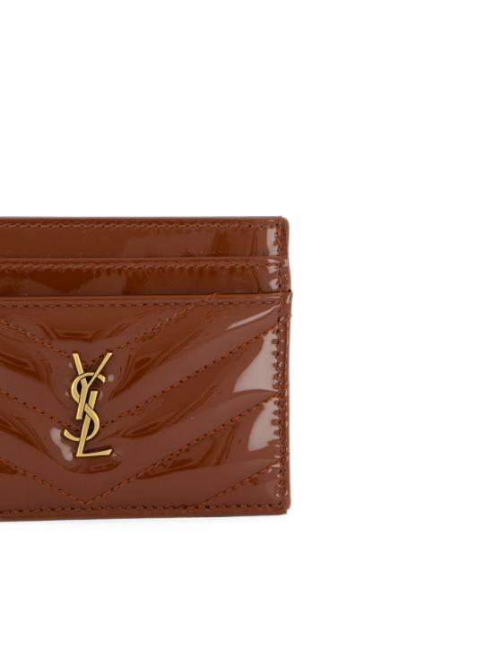 26FW 생로랑 가죽소품 8438860UF07 6384 BROWN - SAINT LAURENT