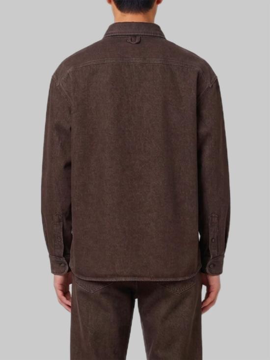 26FW 자크뮈스 긴팔 셔츠 SHM00545AD00077 850 BROWN - JACQUEMUS