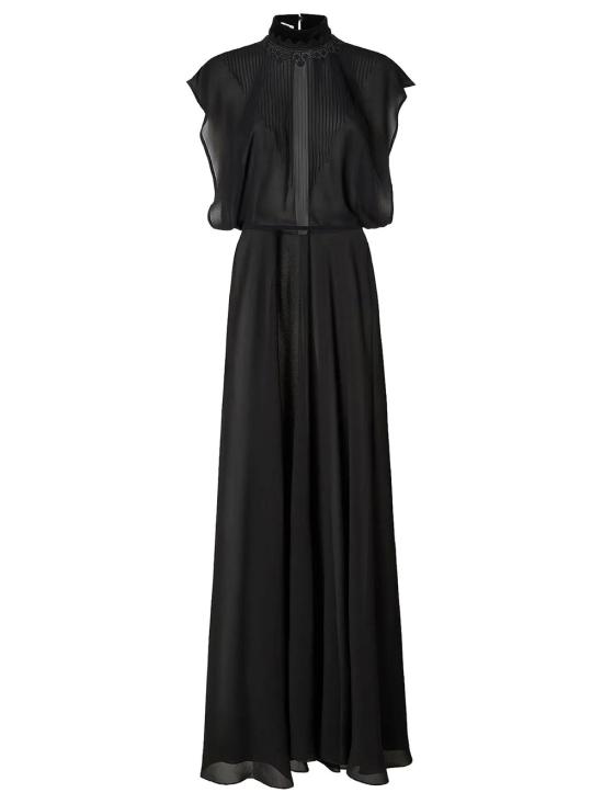 26FW 펜디 미디 원피스 FDD695B1UK F0QA1 BLACK