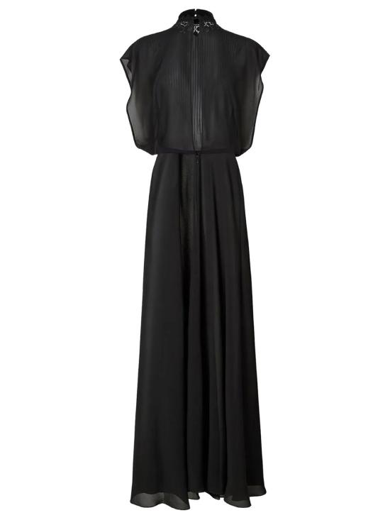 26FW 펜디 미디 원피스 FDD695B1UK F0QA1 BLACK - FENDI