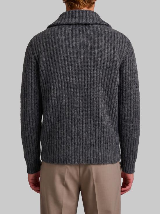 26FW 로베르토 콜리나 스웨터 263MYB25109 21 GREY - ROBERTO COLLINA