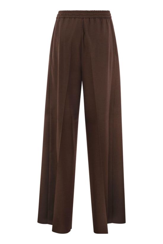 26FW 막스마라 스트레이트 팬츠 2621136183600 058 BROWN - MAX MARA