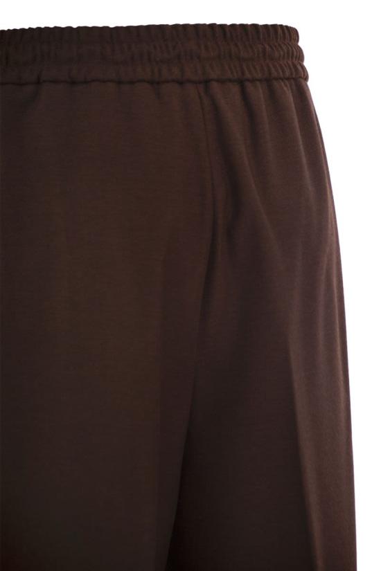 26FW 막스마라 스트레이트 팬츠 2621136183600 058 BROWN - MAX MARA