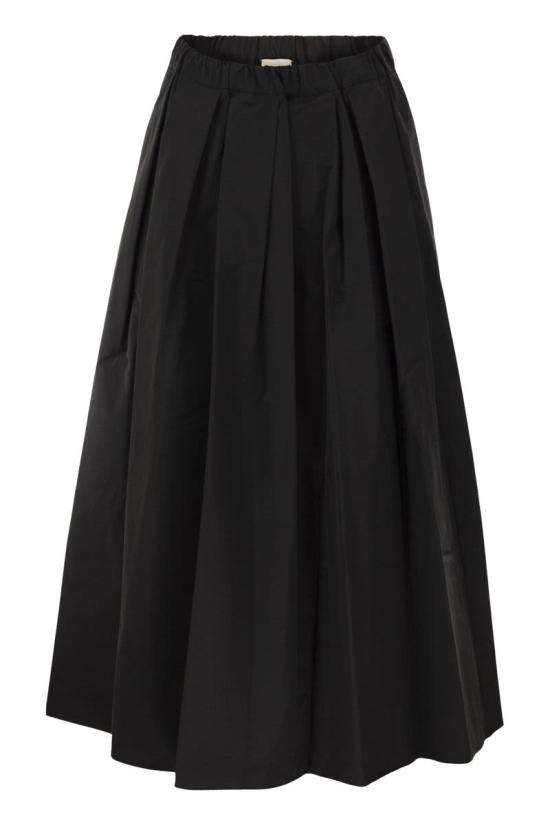 26FW 위켄드막스마라 스커트 2625106013600 017 BLACK