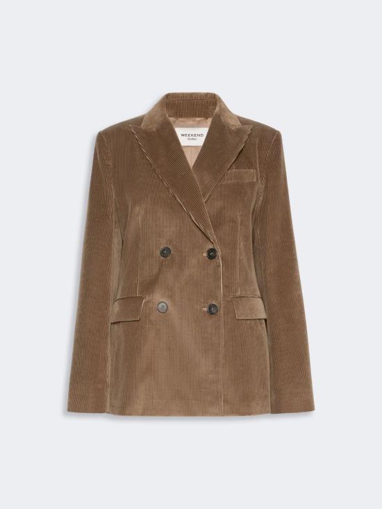 26FW 위켄드막스마라 자켓 2625046012600 023 BROWN
