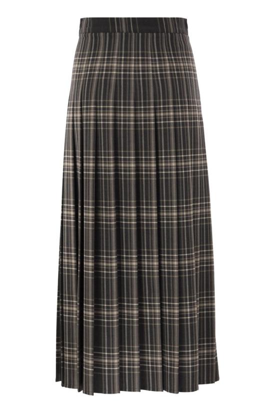 26FW 위켄드막스마라 스커트 2625106092600 001 ANTHRACITE - WEEKEND MAX MARA