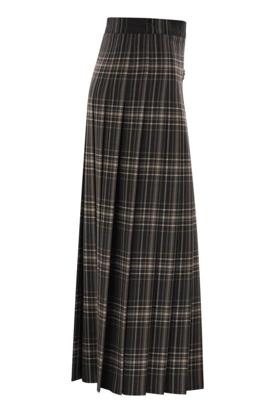 26FW 위켄드막스마라 스커트 2625106092600 001 ANTHRACITE - WEEKEND MAX MARA