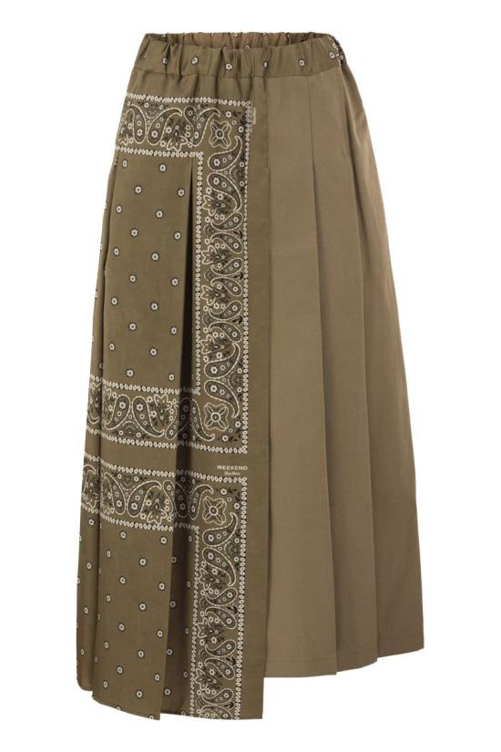 26FW 위켄드막스마라 스커트 2625106042600 001 CAMEL