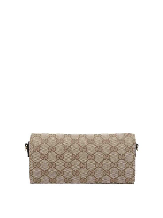 26FW 구찌 GG 마몽 카드 케이스 지갑 A006YUFAGH89651 BEIGE - GUCCI