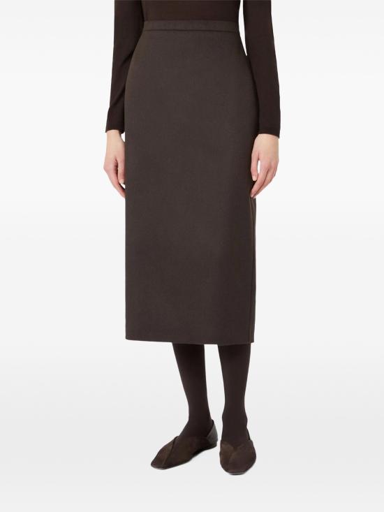26FW 막스마라 스커트 2621106012600 044 MARRON OSCURO - MAX MARA
