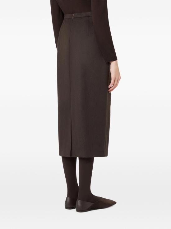 26FW 막스마라 스커트 2621106012600 044 MARRON OSCURO - MAX MARA