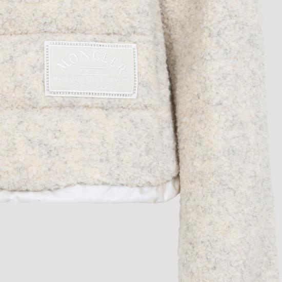 26FW 몽클레어 테디 패딩 집업 후디 L20938G0003489BI4 061 OPEN WHITE - MONCLER