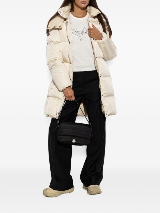 26FW 몽클레어 반팔 티셔츠 L20938C0001989B8U 034 NATURAL - MONCLER