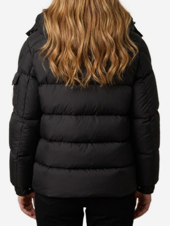 26FW 몽클레어 펠리굴레 후드 쇼트 다운 자켓 L20931A00110599S0 999 BLACK - MONCLER