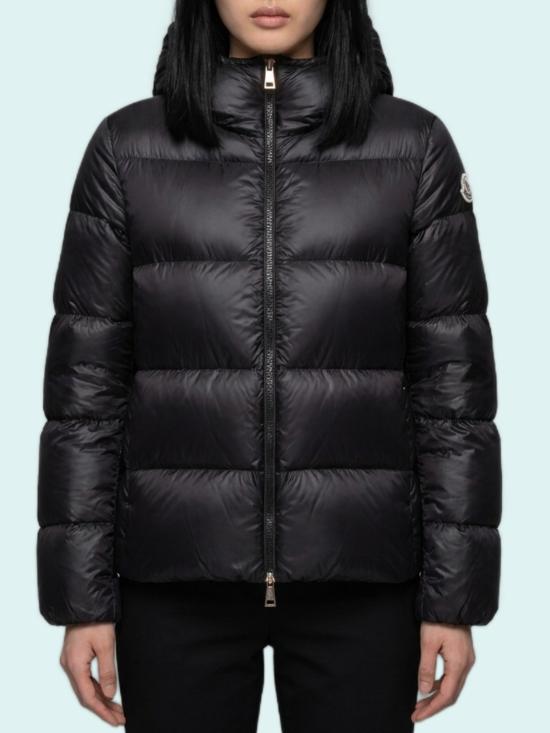 26FW 몽클레어 펠리굴레 후드 쇼트 다운 자켓 L20931A00110599S0 999 BLACK