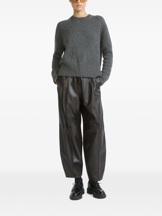 26FW 이브살로몬 스트레이트 팬츠 27WYP213XXAPXX A2009 CACAO - YVES SALOMON