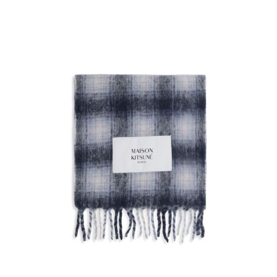 26FW 메종키츠네 머플러/스카프 MAMRUAT10WA00220615BB GRAY