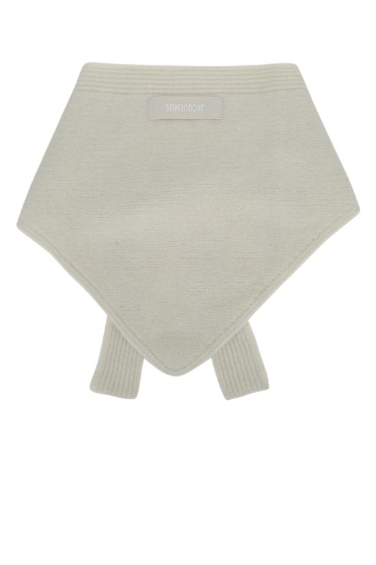 26FW 자크뮈스 르 샤를 그로 그레인 숄 ACU00669AK00227 110 WHITE - JACQUEMUS