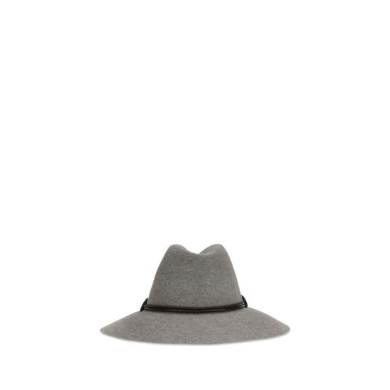 26FW 브루넬로 쿠치넬리 모자 BRMCAP90232C073BB GRAY - BRUNELLO CUCINELLI