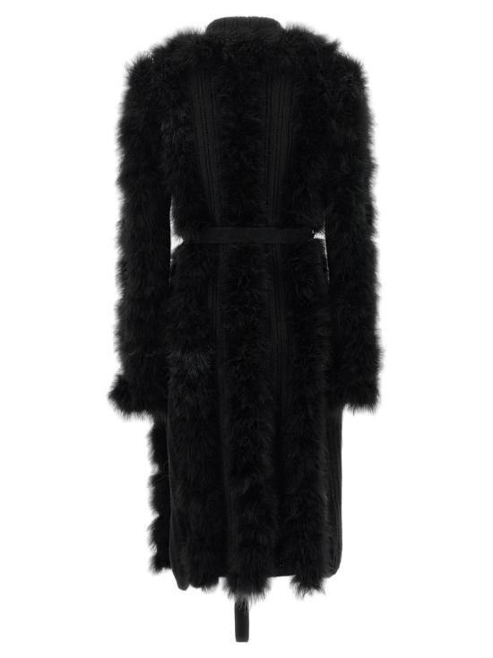 26FW 디 아티코 코트 TH337793BM BLACK - THE ATTICO
