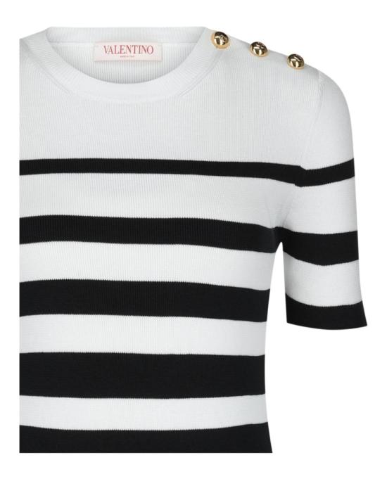  발렌티노 가라바니 니트웨어 5B3KC5 7P8MN 671 40978 L White - VALENTINO GARAVANI