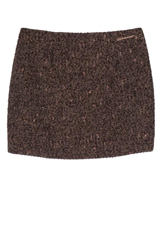 26FW 에르마노 피렌제 스커트 D49EO049EQ2 MF938 BROWN - ERMANNO FIRENZE