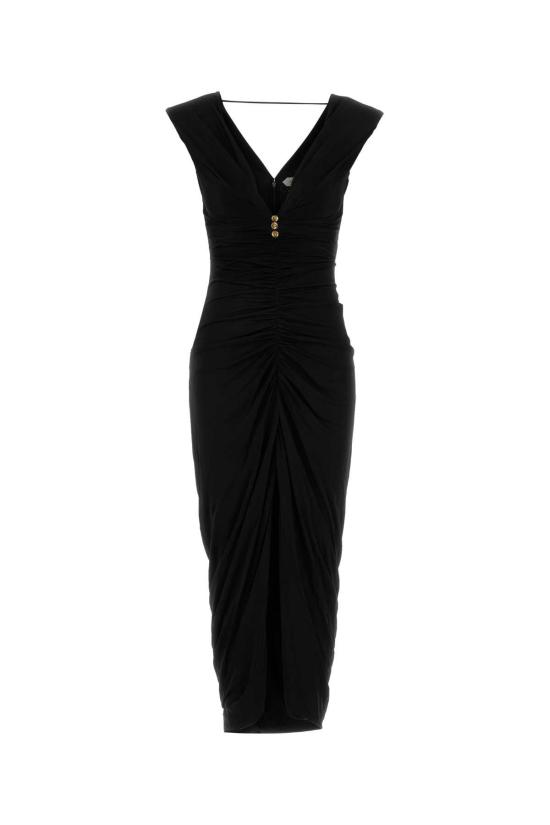 26FW 베르사체 원피스 10267051A12497 1B000 BLACK