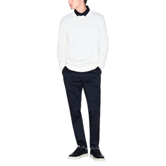 25FW 알마니 긴팔 티셔츠 AR16847000143RO WHITE - ARMANI
