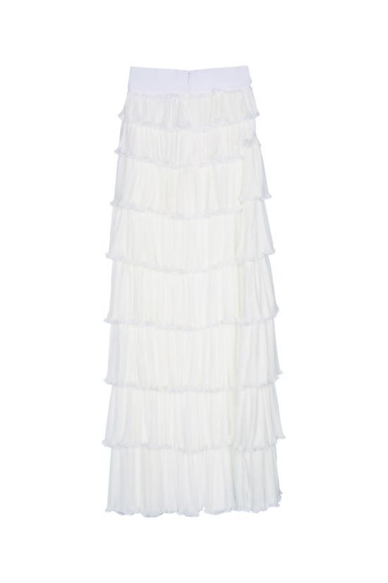 26FW 엘리자베타프랜치 스커트 GO24767E2 360 WHITE - ELISABETTA FRANCHI