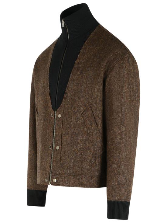 26FW 마르지엘라 봄버 자켓 S67AM0122 S54246003F Brown - MAISON MARGIELA