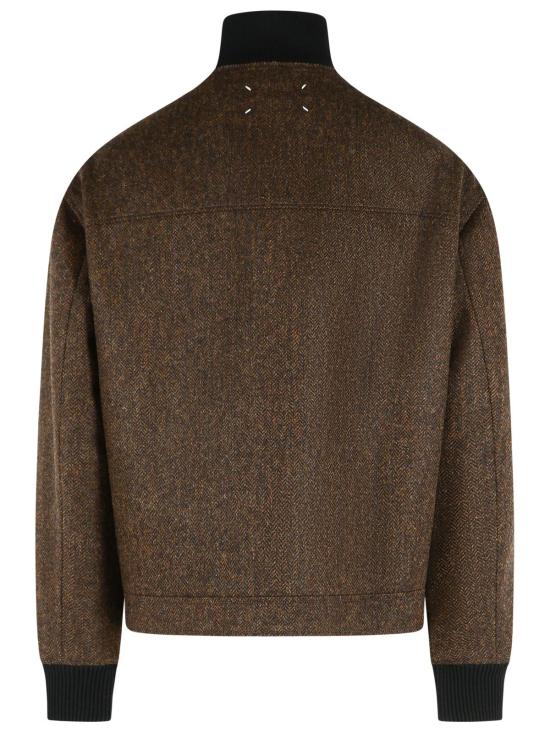 26FW 마르지엘라 봄버 자켓 S67AM0122 S54246003F Brown - MAISON MARGIELA