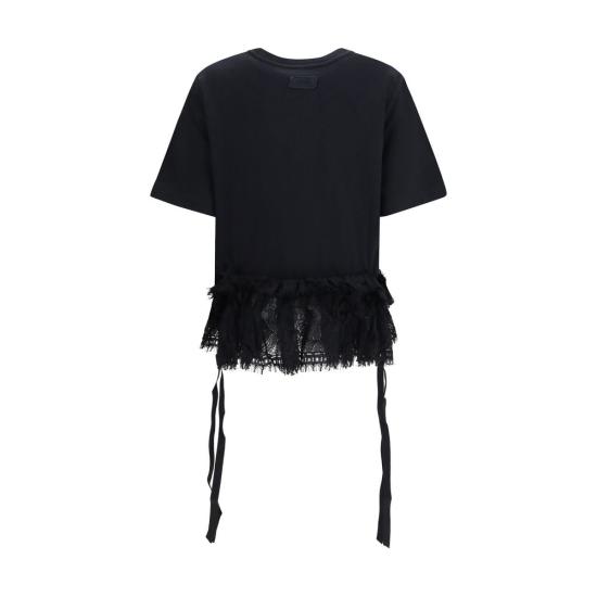 26FW 알렉산더 맥퀸 폴로 티셔츠 ALA000L5QLAEZ1000BB BLACK - ALEXANDER MCQUEEN