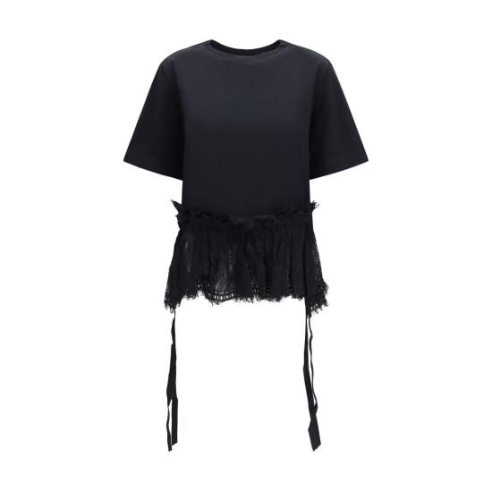 26FW 알렉산더 맥퀸 폴로 티셔츠 ALA000L5QLAEZ1000BB BLACK
