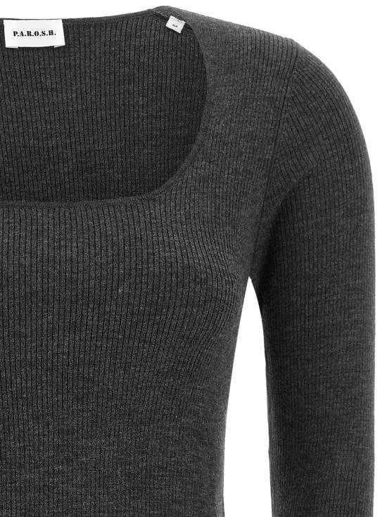  파로쉬 스웨터 LDD541503LONG020 CHARCOAL - PAROSH