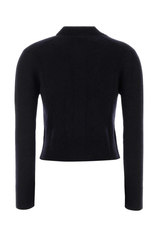 26FW 메종키츠네 베이비 폭스 램스울 피티드 가디건 PW00506KT1006 0413 NAVY - MAISON KITSUNE