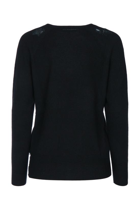 26FW 에르마노 피렌제 스웨터 D49EM055E57 MF099 BLACK - ERMANNO FIRENZE