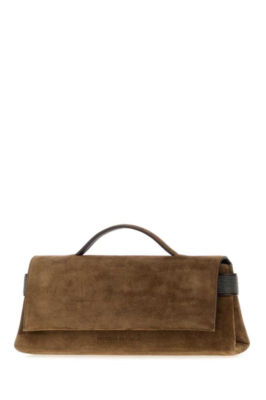26FW 브루넬로 쿠치넬리 클러치/파우치 MBDLB2815 C9773 BROWN - BRUNELLO CUCINELLI