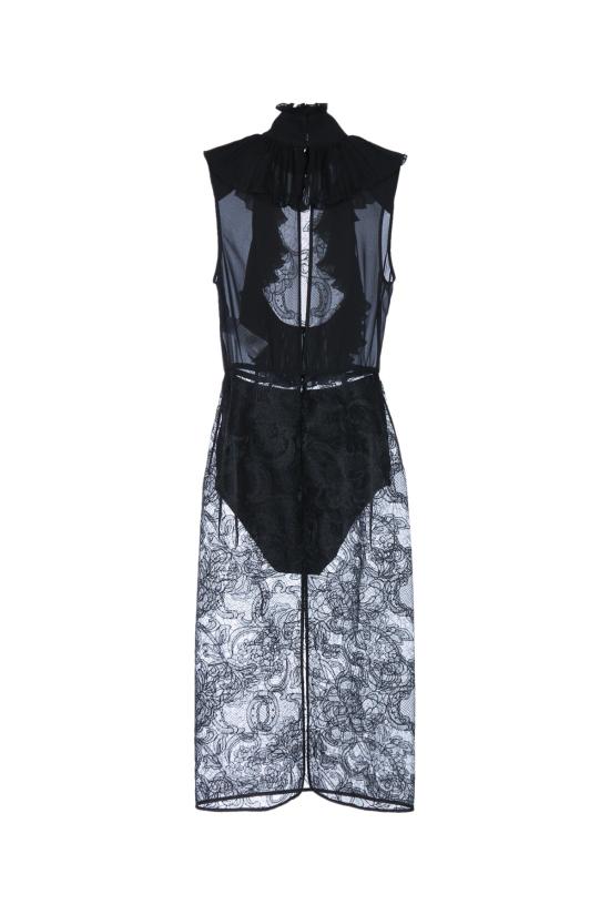 26FW 엘리자베타프랜치 원피스 AB03567E2 110 BLACK - ELISABETTA FRANCHI